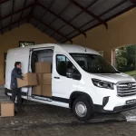 Maxus Deliver 9 a ser carregada